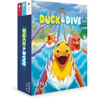 MNKY Entertainment kaartspel Duck & Dive voor kinderen en volwassenen.