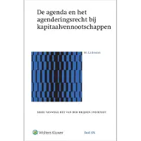 Sans marque De agenda en het agenderingsrecht bij kapitaalvennootschappen