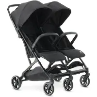 Deryan Rolo X2 Duo Buggy - 2 persoons - Compact & lichtgewicht - Zwart