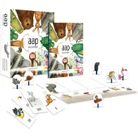 Pelckmans Aap kiest een kaart - Educatief spel - 20 spelideeën om spelenderwijs te leren lezen