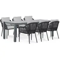 Coco Puerto/Yoko 220 cm dining tuinset 7-delig