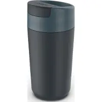 Joseph Joseph Flip Top Drinkbeker, 454 ML, Blauw - | Sipp