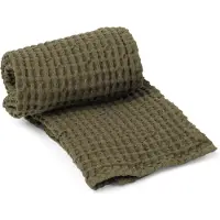 Ferm Living Organic Handdoek Olive