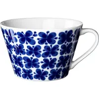 Rörstrand Mon Amie theebeker wit-blauw