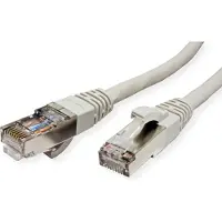 Roline S/FTP-kabel Cat.7, LSOH, met RJ-45 connectoren (500 MHz / Klasse EA), grijs, 3 m