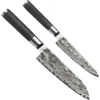 Satake Kuro messenset santoku & petty 2-delig