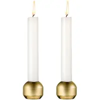 Lind DNA Kaarshouder Silhouette 34 Gold Plated (Set van 2)