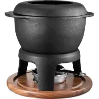 Dorre Fonda Fondue - Fondue Gietijzer Black - 5-8762