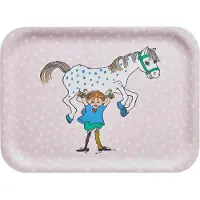 Muurla Pippi dienblad 20x27 cm Pippi and the Horse