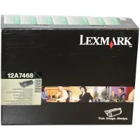 Lexmark 12A7468 etiketten toner cartridge hoge capaciteit (origineel)