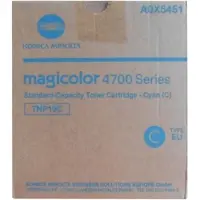 Minolta Konica A0X5451 toner cyaan (origineel)