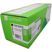 Lexmark Toner 72K20K0 Zwart
