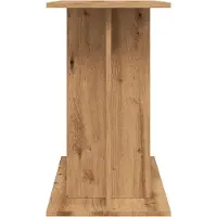 vidaXL Aquariumstandaard Artisan Eikenhout 80x35x60 cm