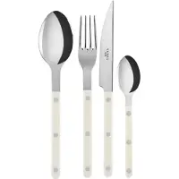 Sabre Bestekset 4 Stuks Bistrot Paris - Besteksets Roestvrijstaal Ivory - 2346-033-0002