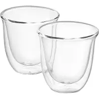 De'Longhi De'Longhi dubbelwandige espresso glazen - 2 stuks