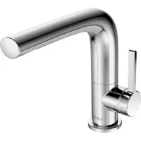 Keuco Edition 400 wastafelmengkraan 51505010000 chroom 156 mm kantelbaar met pop