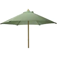 Pro Garden Parasol 220cm groen Groen Polyester Parasol