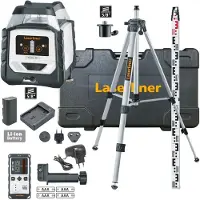 Laserliner DuraPlane Set 360-Hybridelaser rood - 052.500A