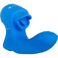Gender X Evolved - Flick It Vinger Vibrator - Blauw