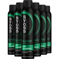 Syoss Anti-Grease - Droogshampoo - Langdurige Frisheid - Zuivert en Verfrist - Versterkt Je Haarstructuur - Voordeelverpakking - 6x200 ml