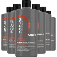 Syoss Men Power - Shampoo - Normal Haar - Verfrist en Reinigt - Activeert de groeifactoren - Stimuleert de Haarwortels - Voordeelverpakking - 6x 440ml