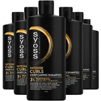 Syoss Curls - Shampoo - Haarverzorging - Gezonde en Veerkrachtige Krullen - Zachte Reiniging - Hydraterend - Versterkt en Voedt - Krullend en Golvend Haar - Voordeelverpakking - 6x440ml