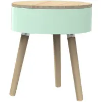 LUND Bijzettafel London Skittle Mint 34,5 x 34,5 x 52 cm