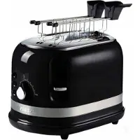 Ariete 0149/02, 2 messen, zwart, met knoppen, hendel, draaibaar, CE-markering, 815 W, 190 mm