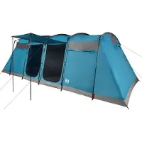 vidaXL - Tunneltent - voor - gezin - 8-persoons - waterdicht - blauw
