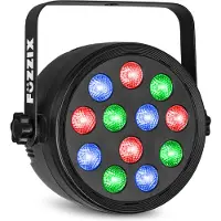 Fuzzix PLF12 Party LED par met 12x 2W LED's - RGB - Inclusief