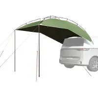 vidaXL Autotent waterdicht groen