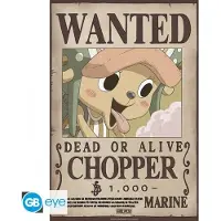 Abystyle Poster One Piece Wanted Chopper Wano 38x52cm