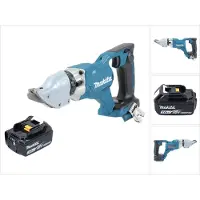 Makita DJS 200 F1 Accu Plaatschaar 18 V 2,0 mm Brushless + 1x Accu 3.0 Ah - zonder lader