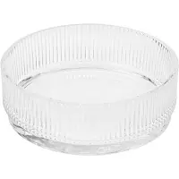 Stelton Pilastro Kom 15 Cm - Serveerkommen Mondgeblazen Glas Clear - x-505