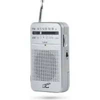 Ltc Audio Retro Lega - Draagbare AM/FM-zakradio - draagbare radio met een telescopische antenne