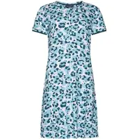 Rebelle Nightdress With Buttons 95 cm Dark Green - Maat 40