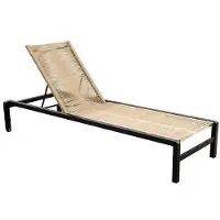 Yoi Ligbed Ishi Black Rope Natural
