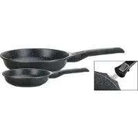 GSW Pannen-set EASY CLICK, 2-delig, 167765, aluminium, ca. 1,2 liter / ca. 2,8 liter