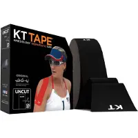 KT Tape Jumbo original roll 38 meter zwart uncut