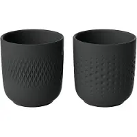 Villeroy & Boch Manufacture Collier kop 2-pack Zwart