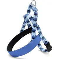 Morsö norwegian tuig voor hond gerecycled splash blauw 54-70x52 cm