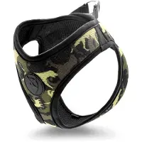 Morsø hondentuig body mesh gerecycled full metal dog bruin 45-50 cm