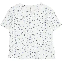 ONLY GIRLS Shirt 'KOGBella' hemelsblauw / donkerblauw / spar / wit