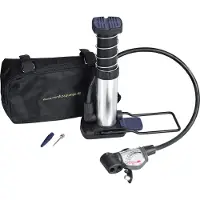 Bikers Dream With Analogic Manometer Mini Pump Zwart