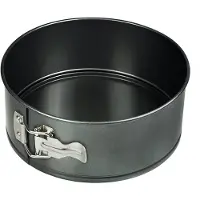 Heirol Springform Taartvorm Hoog 26x10 Cm / 4,4 L - Springvormen Anti-aanbaklaag Black - 31226