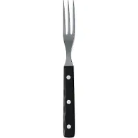 Gense Old Farmer Black Steakvork 19,7 cm Zwart/Staal