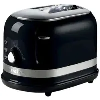 Ariete 0149/12 - Moderna broodrooster - 2 sneden - 6 standen - 815 Watt - Zwart