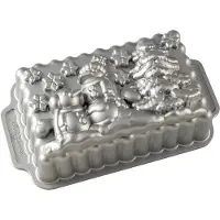 Nordic Ware - Bakvorm "Winter Wonderland Loaf Pan" - Nordic Ware Sparkling Silver Holiday