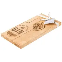 Scottish Made Serveerplank Let the Weekend be Gin - 30x15 - Schots Eikenhout - Scottish Made