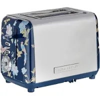 Laura Ashley - Keukengadgets - Broodrooster met 2 sleuven, model Elveden, kleur marine, van VQ